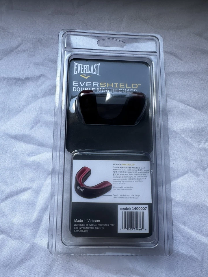 Protector Bucal Doble Everlast Evershield Rojo Tecnología Doble Capa Nuevo Mod#1400007 Foto 2 de 2
