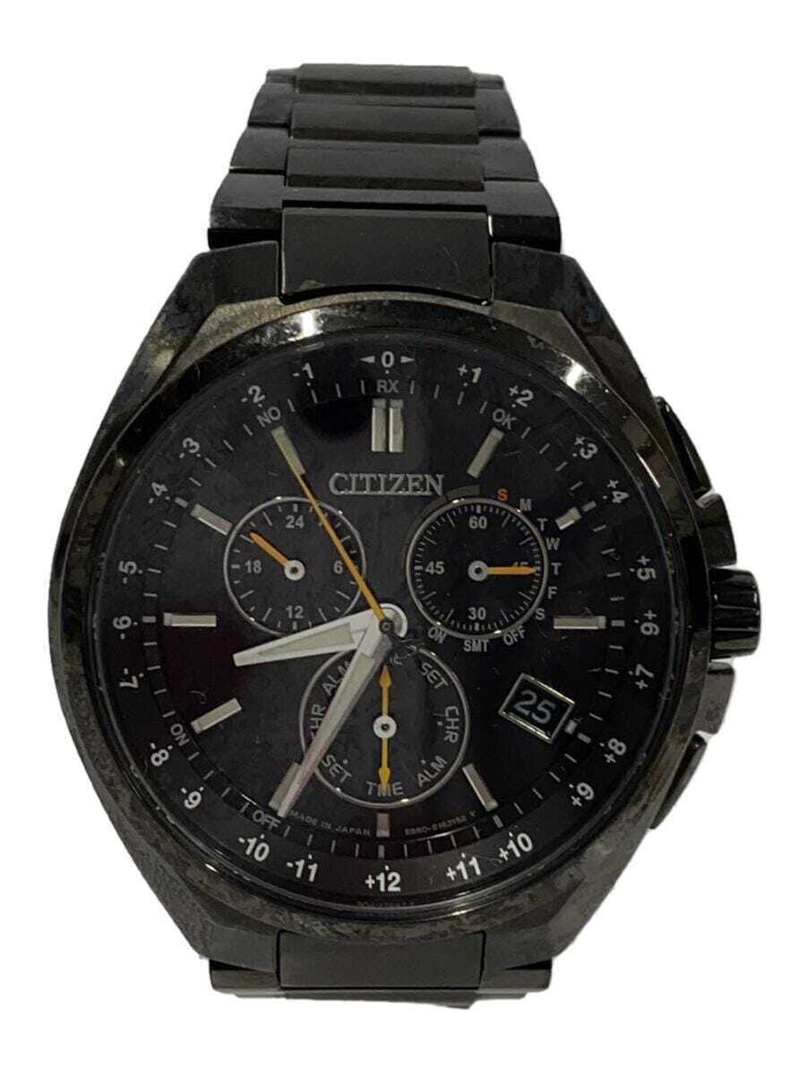 大特価 意味 Citizen Eco-Drive E660-S121957 Titanium Radio controlled Blk その他