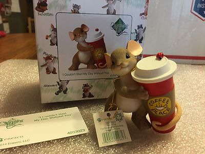 Charming Tails ''I Couldn't Start My Day Without You'' DEAN GRIFF NIB