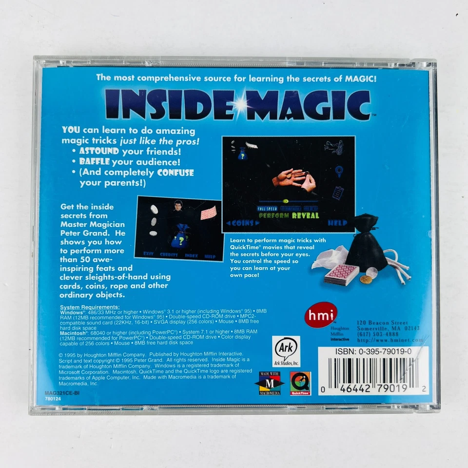 Inside Magic CD-ROM for Win/Mac PC Game Software - Image 3 of 3