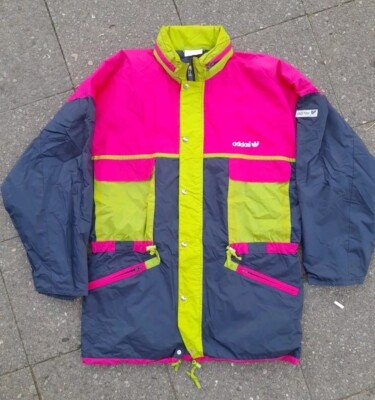 Adidas Vintage Adi Tex JACKE D7  F186 RARE 90S COLOURS SUPERRARE