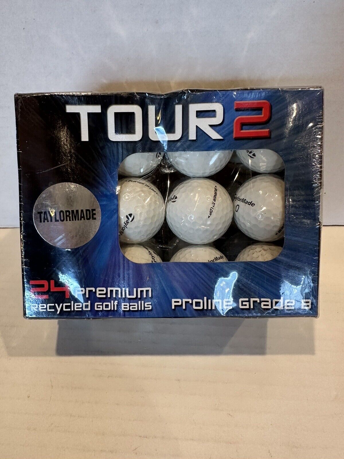 Taylormade Tour 2 Burner TP LDP Used Golf Balls Recovery 24 Ball Sealed Pack