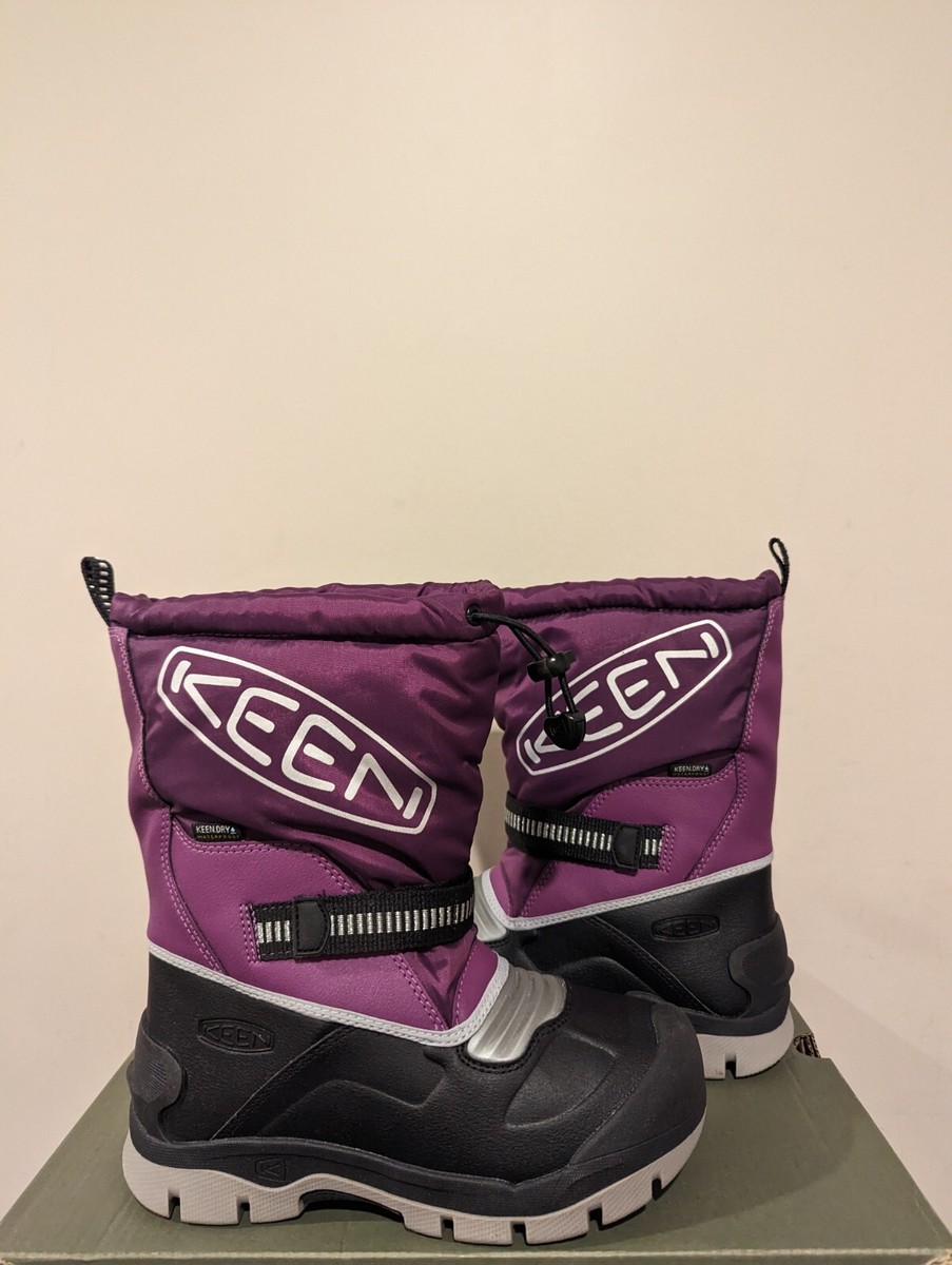 Keen Big Kids' Snow Troll Waterproof Boot Size 13 NIB
