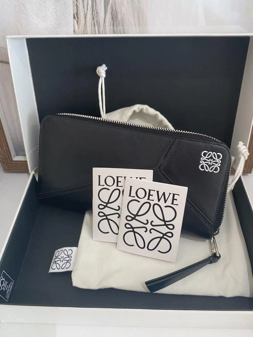 Loewe puzzle zip around wallet sale