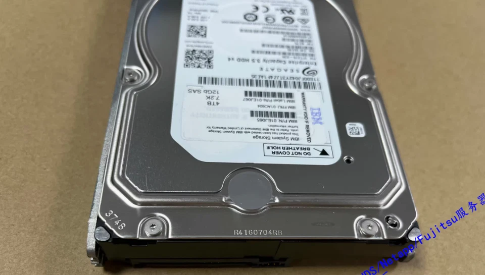 IBM 01EJ065 01EJ067 01AC604 4TB SAS 7.2K 3.5'' 12Gbs V5000 Gen2 Hard Drive HDD - Image 3 of 4