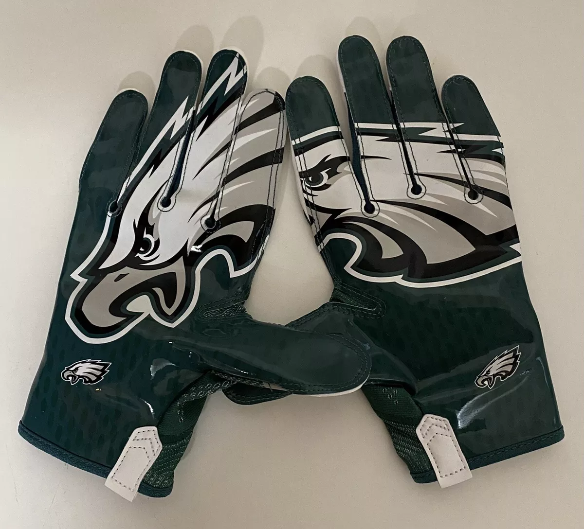 Nike Vapor Knit Philadelphia Eagles Football Gloves Mens Adult Sz XXL NFL  NEW