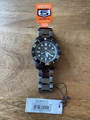 seiko urchin black