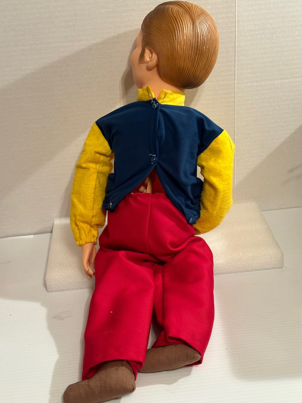 Ventriloquist Dummy SIMON SEZ 30" SemiProfessional Hollow Body w/ Red