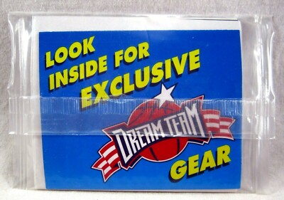1996 OLYMPICS BASKETBALL DREAM TEAM POSTER Post Cereals IN WRAPPER
