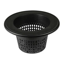 Set of 2 - 8"  Net Pots Bucket Lid Hydroponic systems, plants fits 5 gal bucket