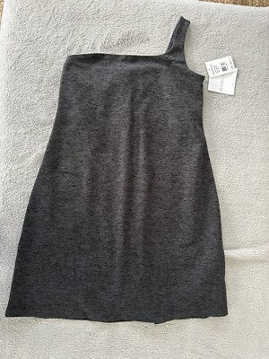 open lace back dress Beyond Yoga Spacedye The Bold Shoulder Cropped Tank - Cloud White main image 0