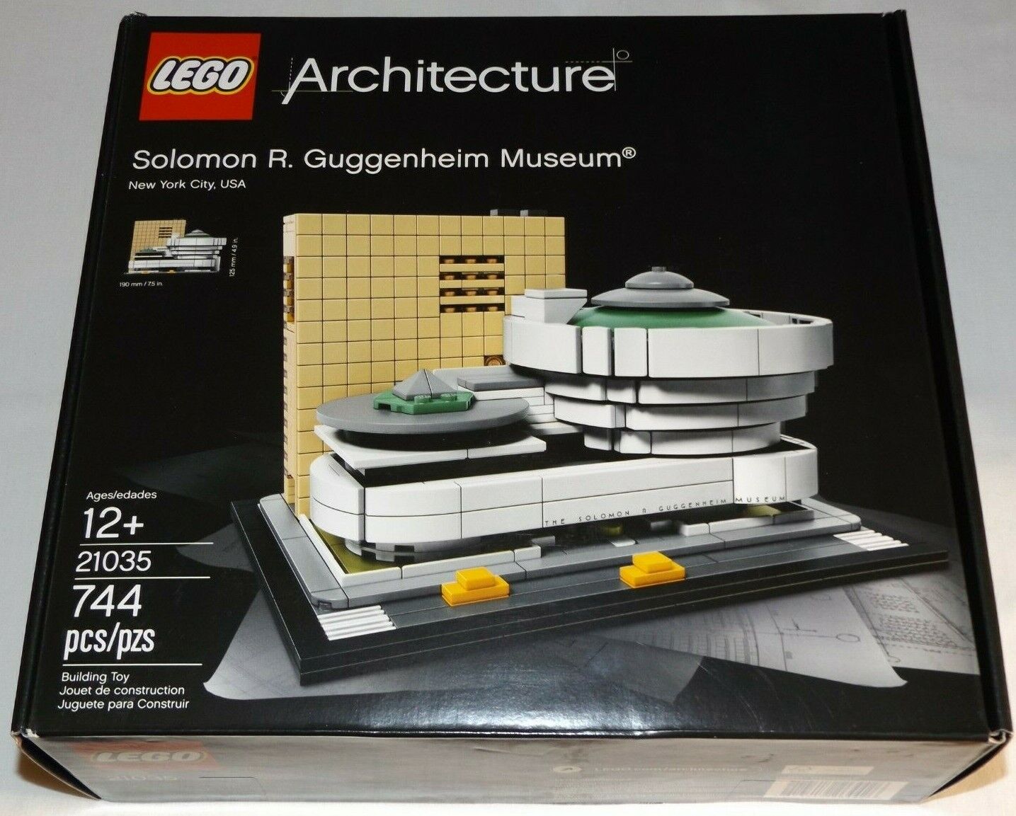 LEGO 21035 Solomon R. Guggenheim Museum Architecture New York City USA NY