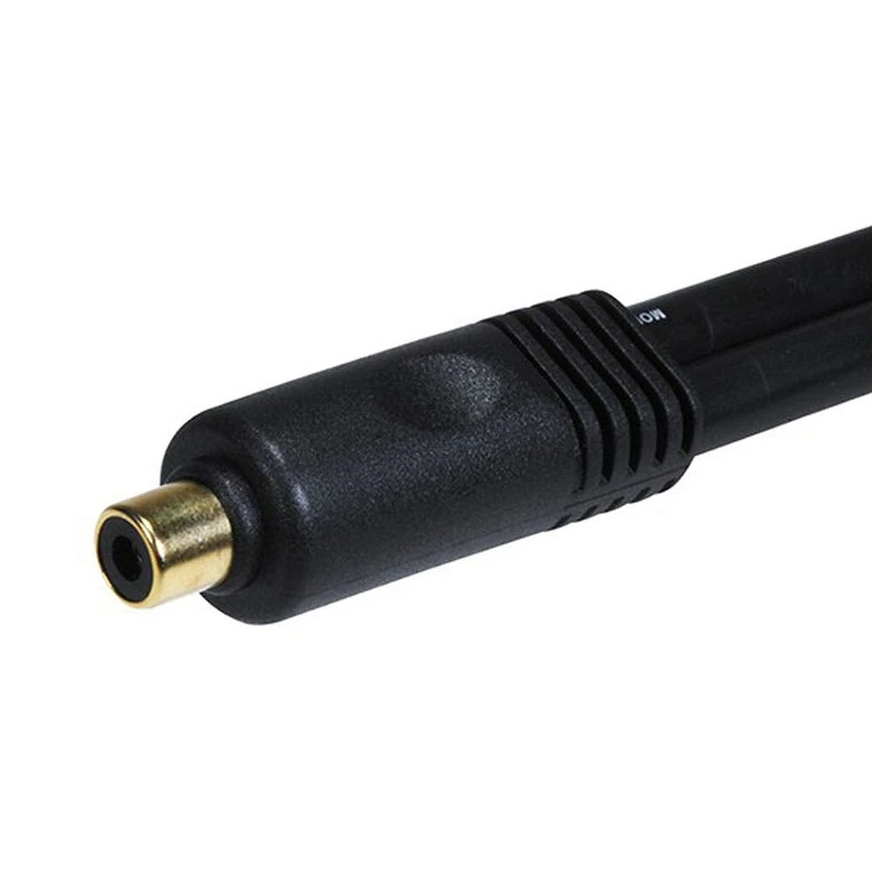 2 Pcs 0.5FT RCA 1 Female to 2 Male Splitter Y Adapter Digital Coax Audio Cable - Image 3 of 3