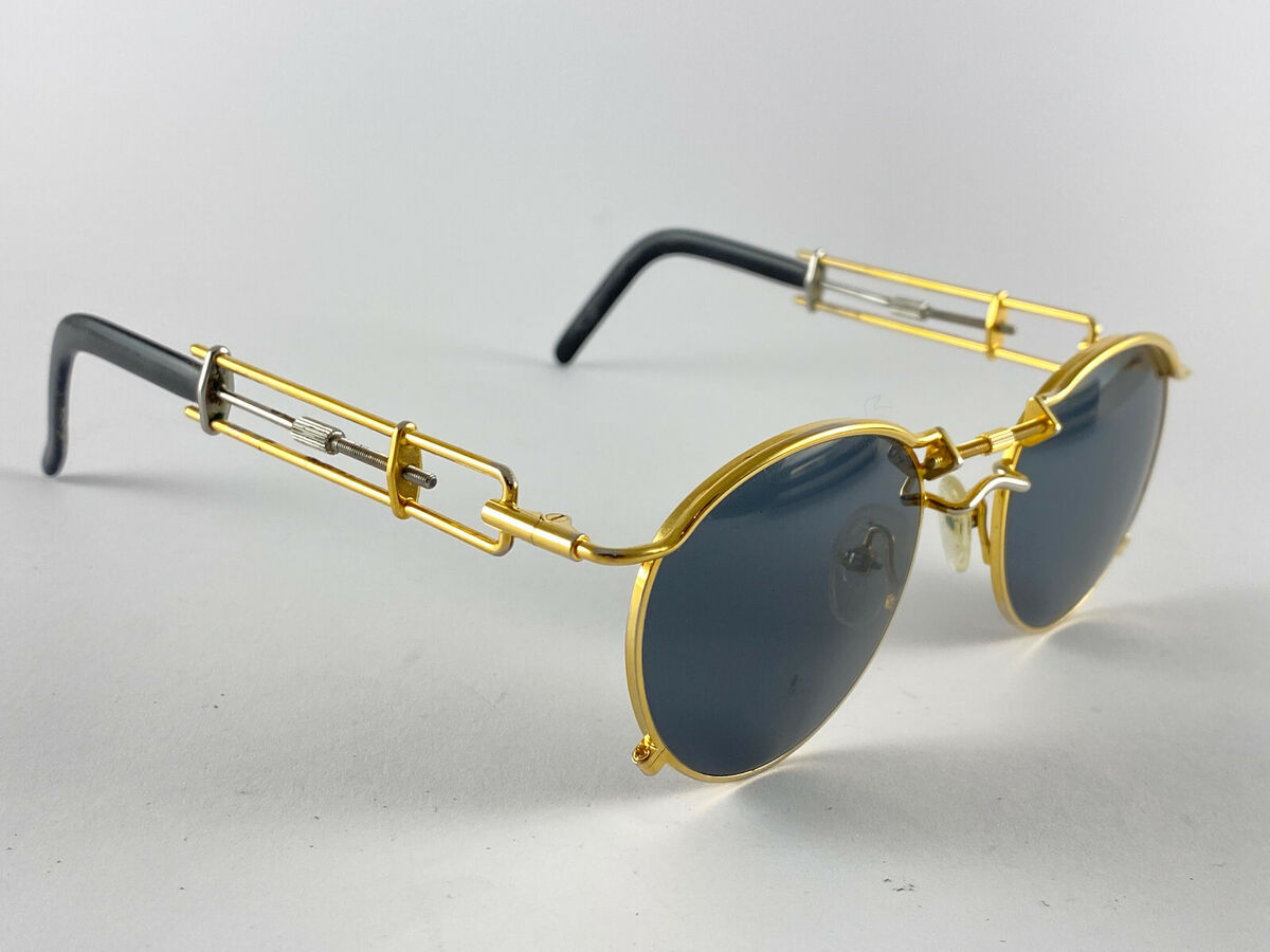 VTG JEAN PAUL GAULTIER 56 0174 GOLD & SILVER COLLECTOR ITEM VTG JEAN PAUL GAULTIER 56 0174 GOLD & SILVER COLLECTOR ITEM