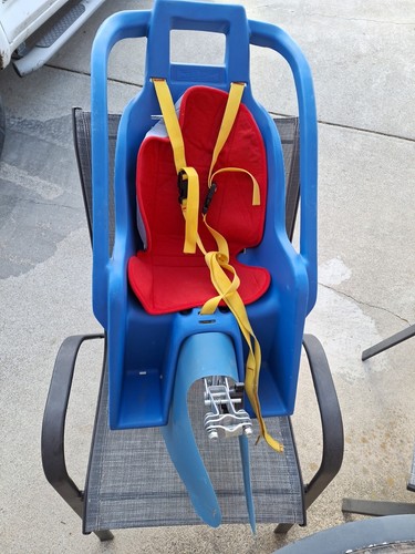 Vintage Bicycle Child Carrier Portable Toddler Utility Seat Rear Fischer Price