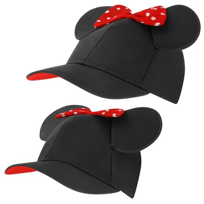 Disney Minnie Mouse Ears Hat, Mommy Me Adult and Toddler