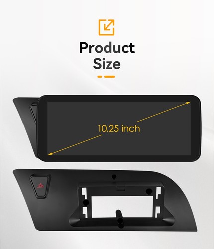 10,25" Für Audi A4 A5 B8 S4 S5 Concert Android 13 Autoradio Carplay GPS Navi 32G - Bild 24 von 24