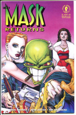 MASK RETURNS #1 2 3 4 , NM+, w/mask, Movie, Jim Carrey, Cameron