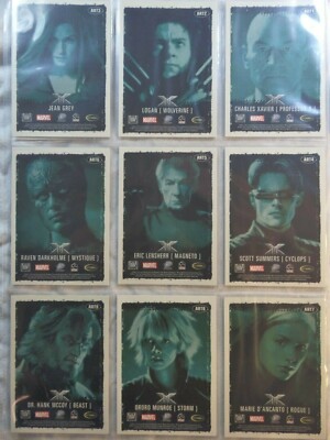 X-Men III X3 The Last Stand complete Art & Image chase card set