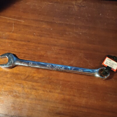 #ad KC Tools 25mm Polished Cr V Combination Spanner Chrome vanadium kincrome AU $35.15