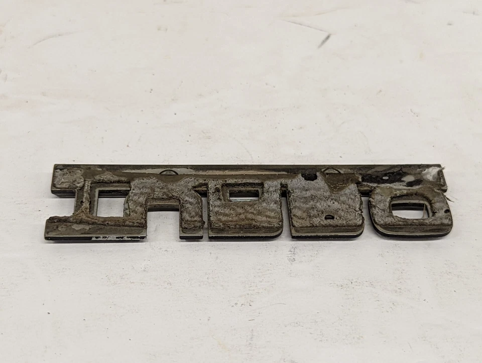 Dodge 600 Chrysler Lebaron New Yorker Turbo Fender Emblem 4319147 - Image 2 of 2