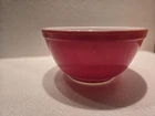 Vintage Red Pyrex Nesting Bowl #402