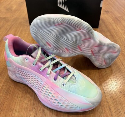 ADIDAS ANTHONY EDWARDS1 LOW_WHITE/ACID ORANGE/BLISS PINK  display picture 1