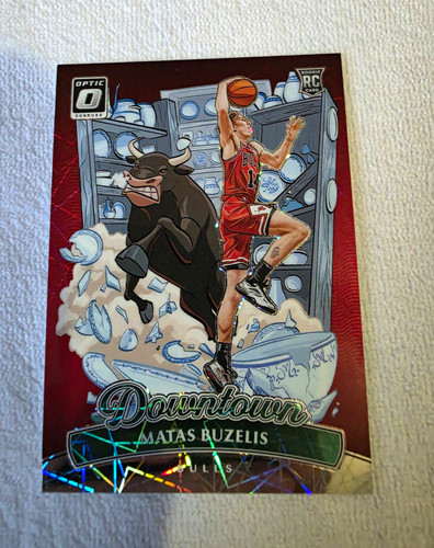 Panini 2024-25 Donruss Optic Downtown Matas Buzelis Rookie No. 24 Bulls