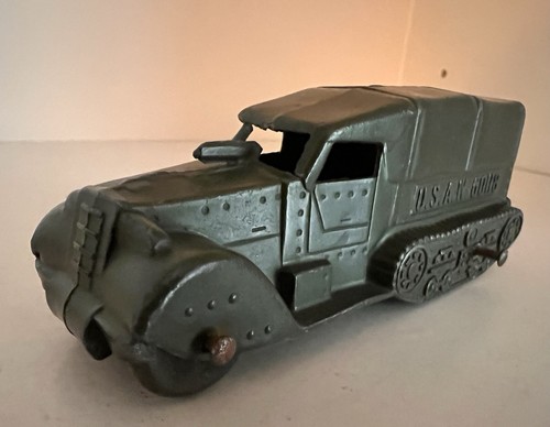 TOOTSIETOY 1940’s & '50's HALF TRACK - 3.5 INCH - VG CONDITION - MUST SEE ITEM!!