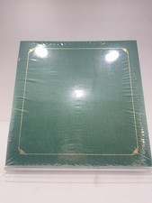 NEW Creative Memories 12 x 12 Scrapbook Album Evergreen Weave with Gold Trim