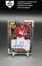 2024 Bowman Alfredo Duno BMA-AD Mojo Refractor Auto Cincinnati Reds