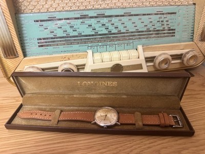 Vintage Longines Cal. 30L Manual Wind Watch Original Box Serviced 35mm