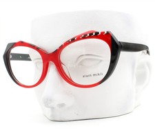 Alain Mikli Ancelina Eyeglasses A03136 006 Glasses Rouge Red Black 54mm No Case