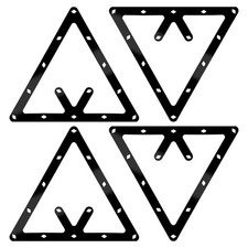 4 Pcs Magic Ball Rack 8-Ball, 9-Ball  10-Ball Ball Billiards Triangle Rack S...