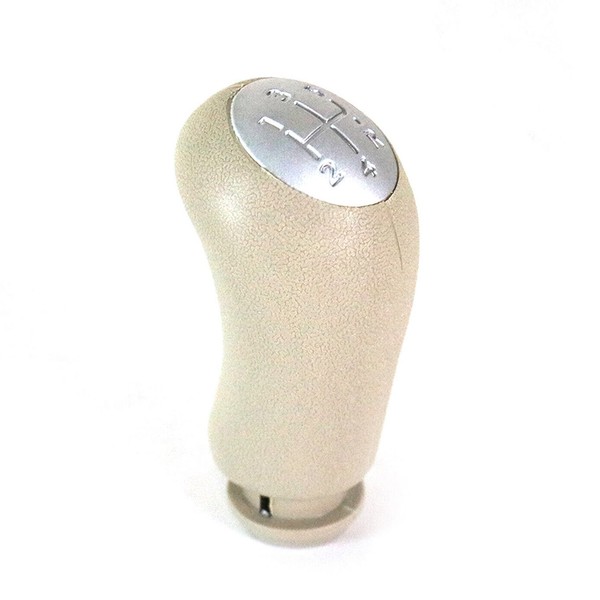 Schaltknopf Schaltknauf FüR Renault Fluence 2009-2015 5 Gang Kunstleder Beige-image