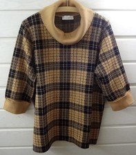 Damenpullover v.HELENA VERA,Gr.46,camel-schwa...