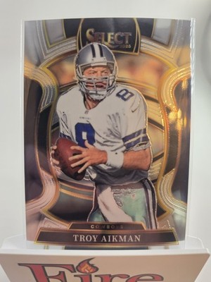 川久保ジョイ 写真 額装済 約42x42cm サイン入りシール ED7 2025 Panini Select Troy Aikman Concourse #100 Dallas Cowboys | eBay