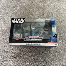 STAR WARS Micro Galaxy Squadron X-WING TIE FIGHTER Evasive Action Battle 2 Pack