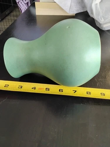 Red Wing Stoneware Pottery Number M - 5001 Matt Green Vase