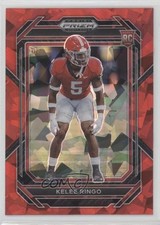 2023 Panini Prizm Draft Picks Red Ice Prizm Kelee Ringo #176 1o8k
