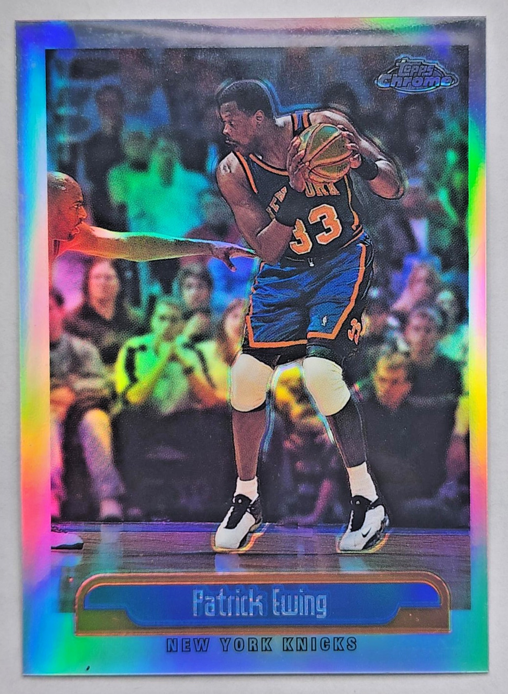 PATRICK EWING 1999-00 Topps Chrome REFRACTOR Knicks #223