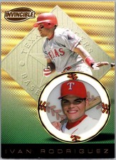 1999 Pacific Invincible - Ivan Rodriguez #146 - Rangers