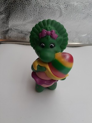 Vintage Easter Egg 1997 Barney Baby Bop Figure Kneeling Toy Cake Topper Lyons