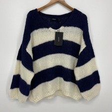 Vero Moda Knit Sweater Womens Size XL Blue St...