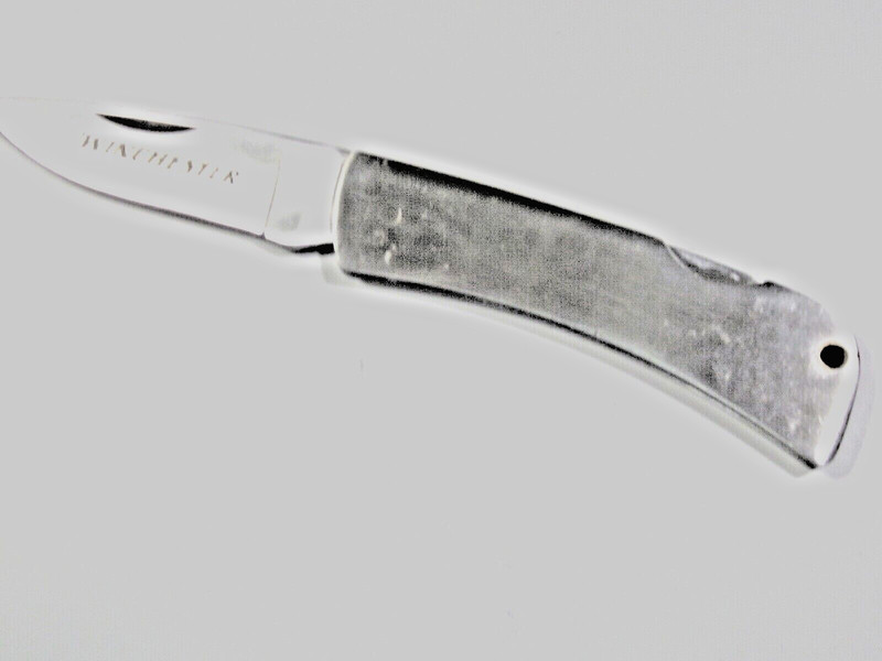 Winchester All Metal Lockback 5 1/2" Open 2 3/8" Blade 