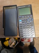 Texas Instruments TI-82 Graphing Calculator with Cover - Tested & Working