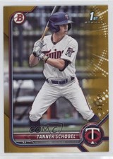 2022 Bowman Draft Gold 31/50 Tanner Schobel #BD-28 18nn