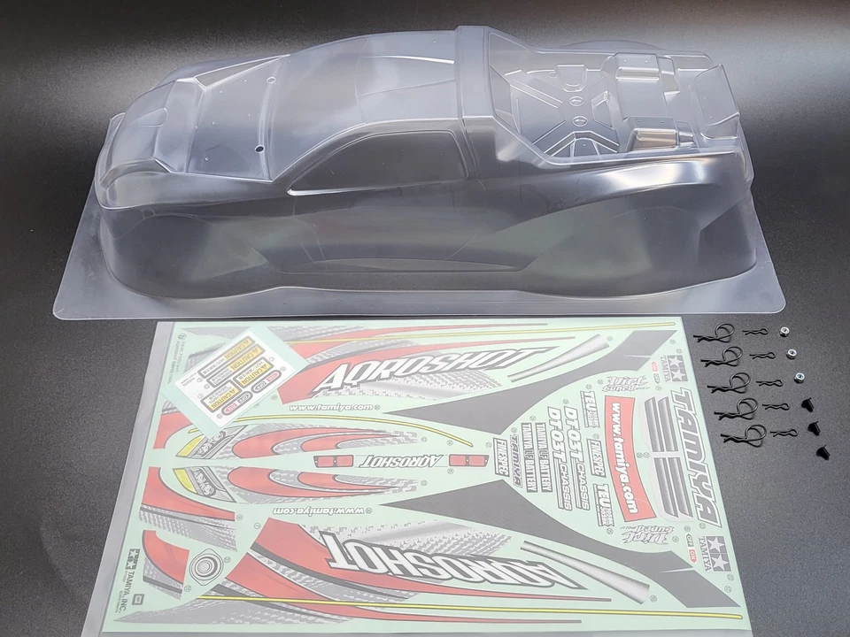 TAMIYA KAROSSERIE "AQROSHOT" PLUS AUFKLEBER BOGEN # 311825675 - Bild 2 von 4