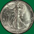 1941-S Walking Liberty Half Dollar Choice Almost Uncirculated AU+/UNC Coin 41950