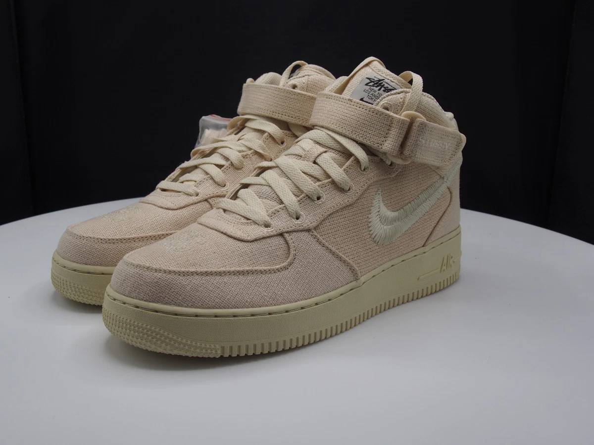 カ*レ様 Nike Air Force 1 Stussy ベージュ Las mejores ofertas en Nike Air Force 1 Mid x Stussy Beige | eBay